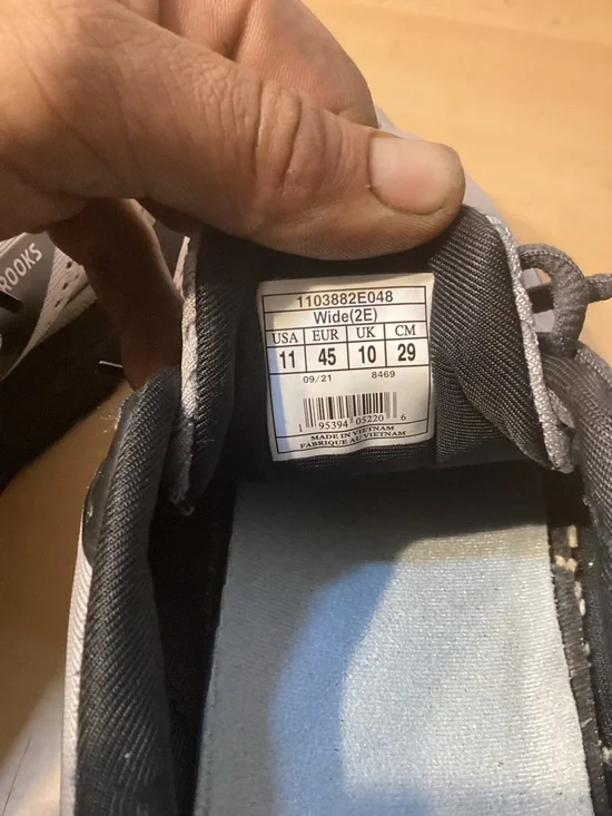 Brooks Trace 2 Running Shoes Men’s Size 11M Wide - Picture 6 of 10